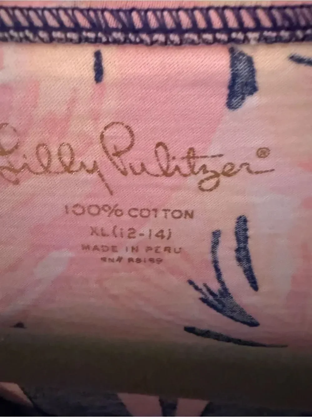Lilly Pulitzer Girls Mini Edna Dress Gimme Some Leg Flamingo
